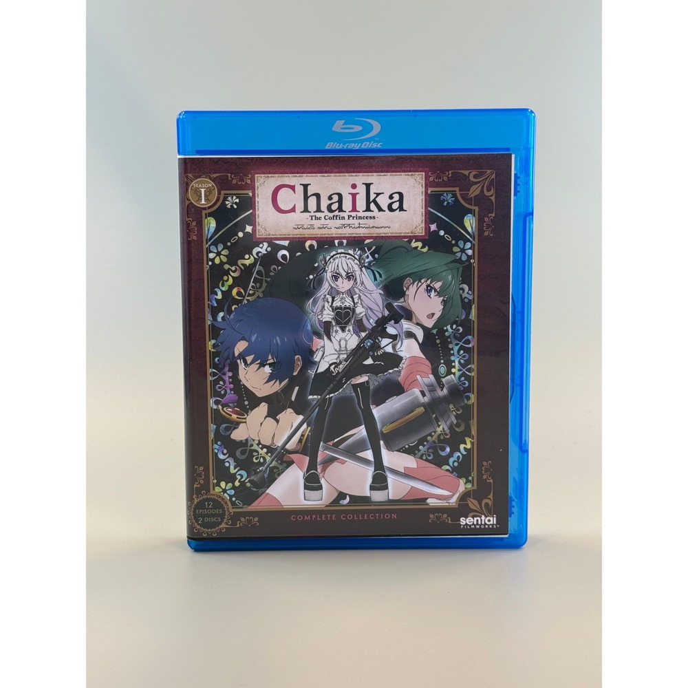 Chaika The Coffin Princess Season 1 Complete Collection Blu-ray 4-Disc Set Used